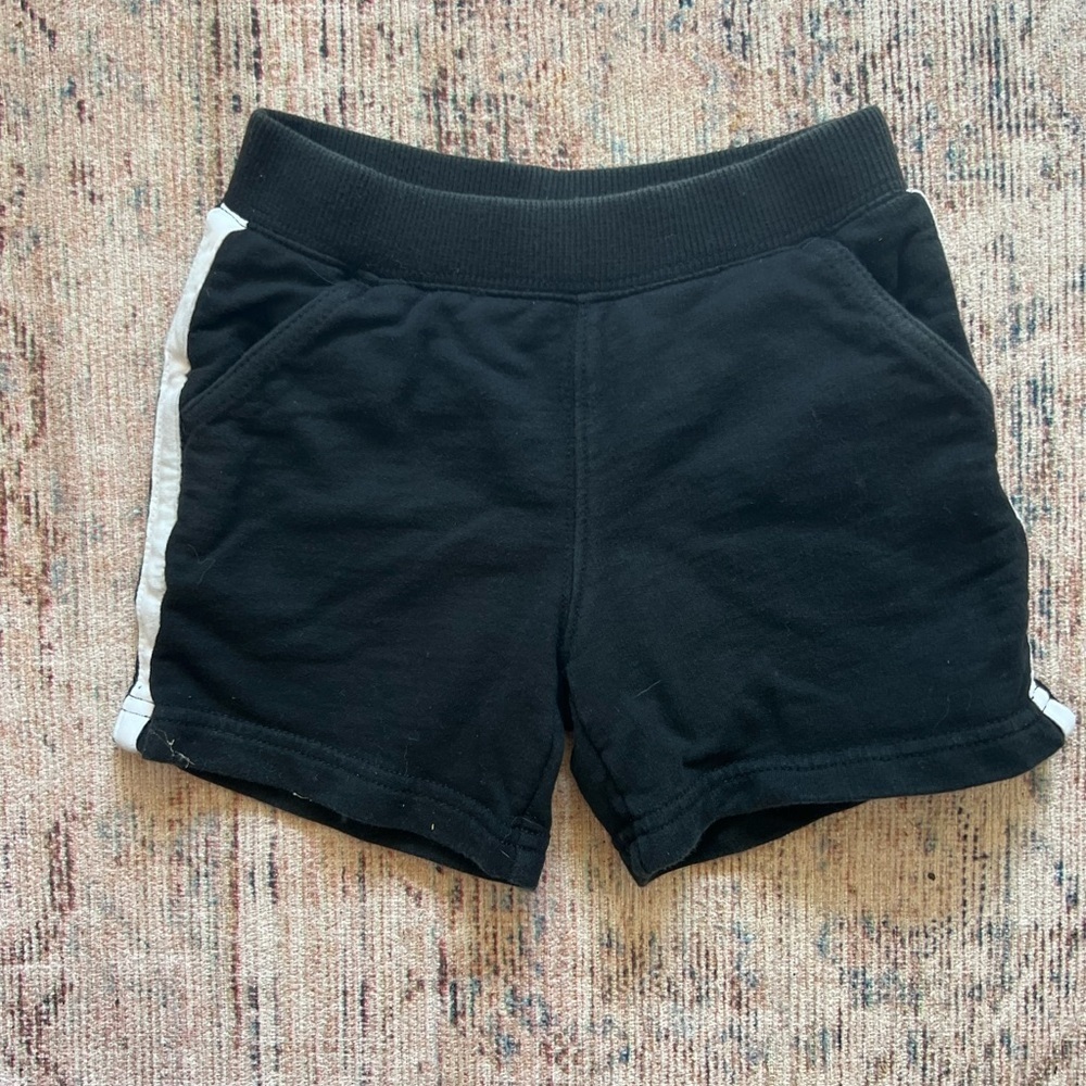Circo Black and White Kids Shorts